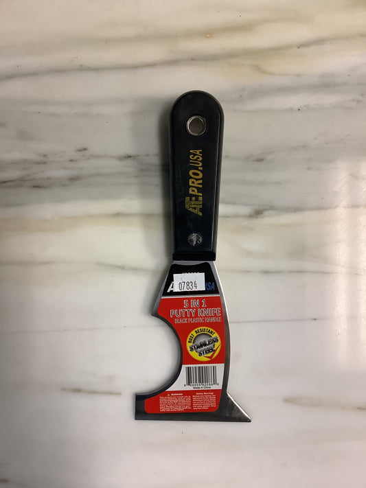 5 in 1 Metal Putty Knife